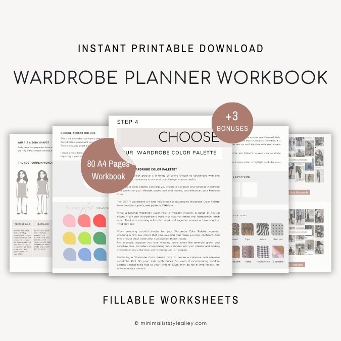 #Wardrobe Color Palette Workbook #WardrobeColorPalette Workbook