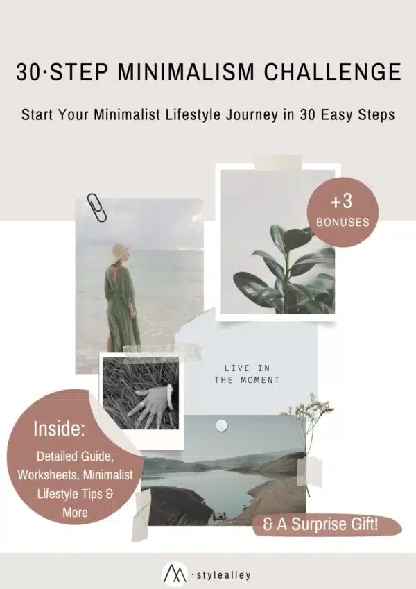 MINIMALISM CHALLENGE FREE PDF 30·Step Minimalism Challenge - Start Your Minimalist Lifestyle Journey in 30 Easy Steps #Minimalism Challenge #Minimalism Challenge free PDF #MinimalismChallenge #MinimalismChallengeFreePDF