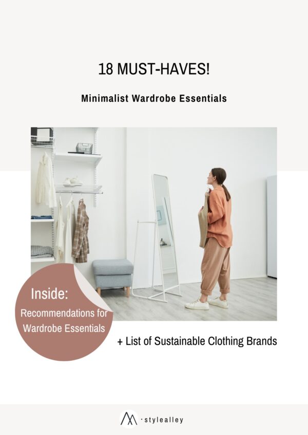 18 MUST-HAVES! Minimalist Wardrobe Essentials Free E-book #minimalistwardrobeessentials #wardrobeessentials