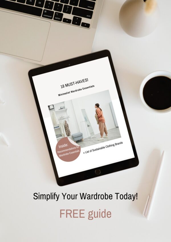 18 MUST-HAVES! Minimalist Wardrobe Essentials Free E-book #minimalistwardrobeessentials #wardrobeessentials